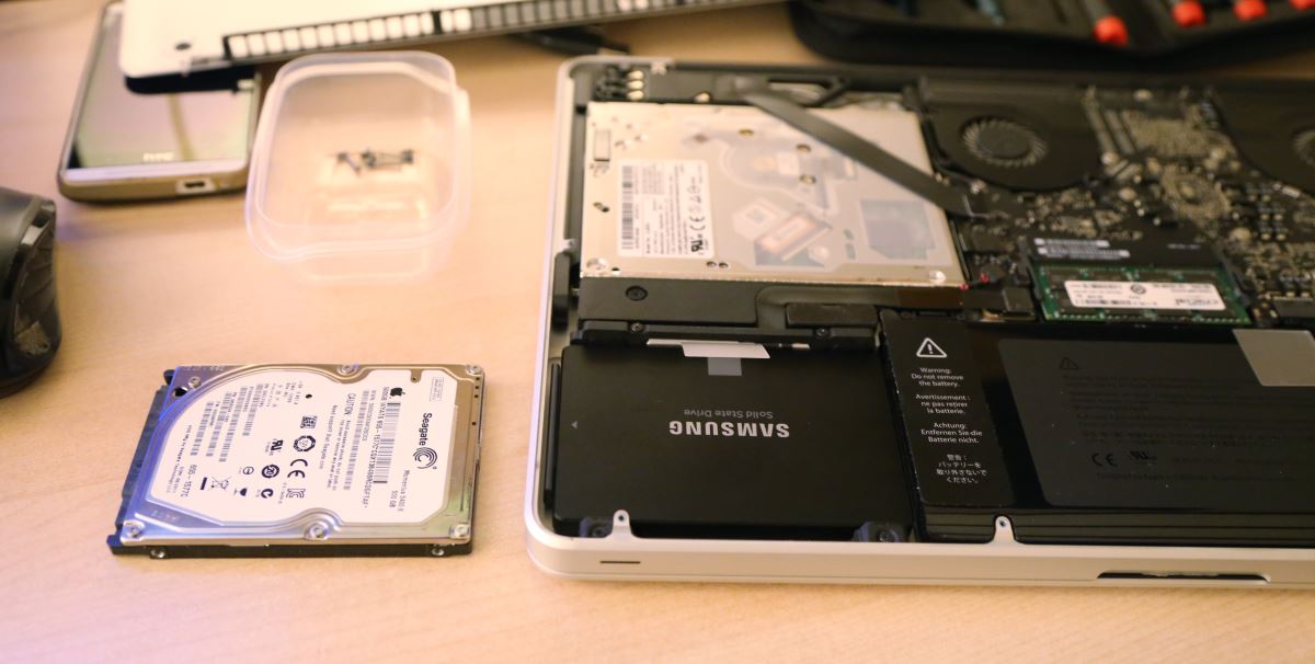 New SSD in Mac Book Pro