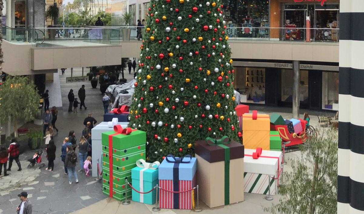 Outdoor Christmas Tree