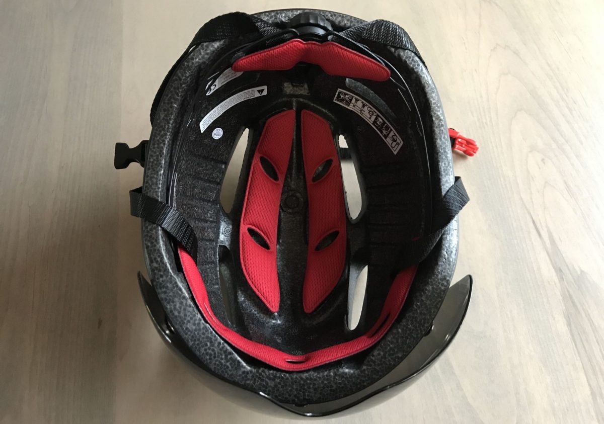Inside the Base Camp Zoom Cycling Helmet