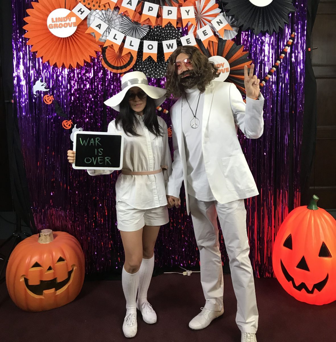 Our John Lennon and Yoko Ono Halloween Costume