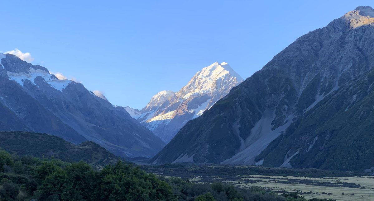 Aoraki / Mt. Cook, from the Aoraki Alpine Lodge