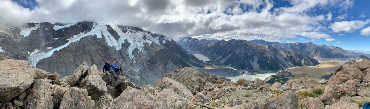 View on the way up to Mueller Hut