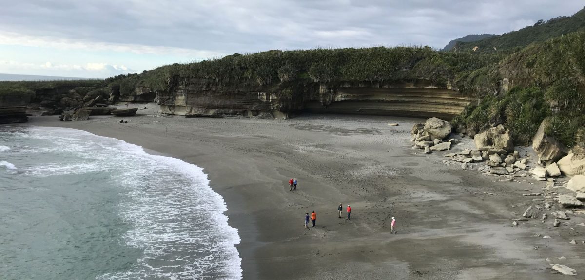 Beach in Punakaiki