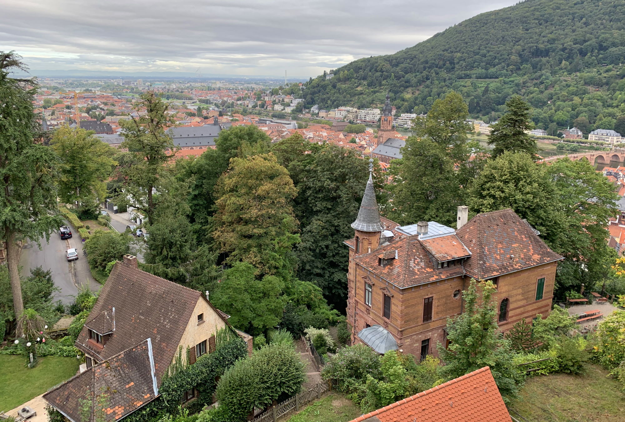 View from the Heidelburg Castle